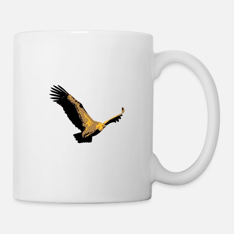 Vautour - Mug blanc - blanc