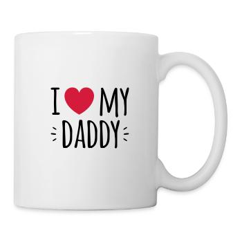 " i love my daddy " - Mug - white - Right