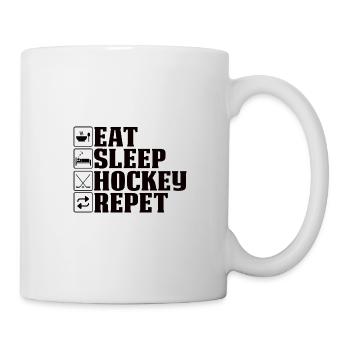 Cadeau de sport d’équipe du club de hockey sur glace - Mug blanc - blanc - Droite