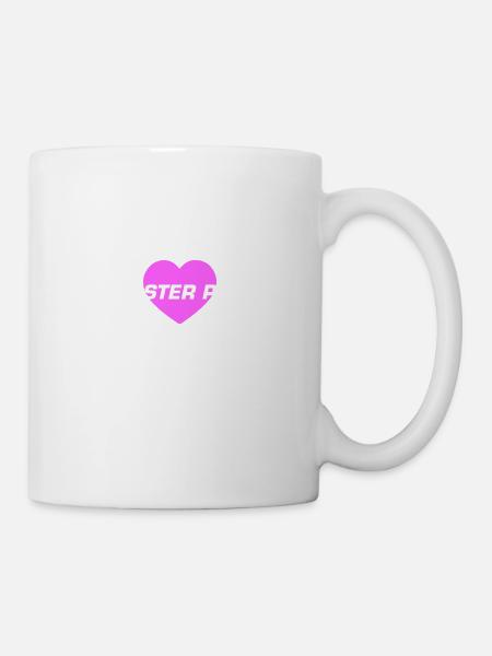 Bester Papa Herz Liebe - Tasse - Weiß