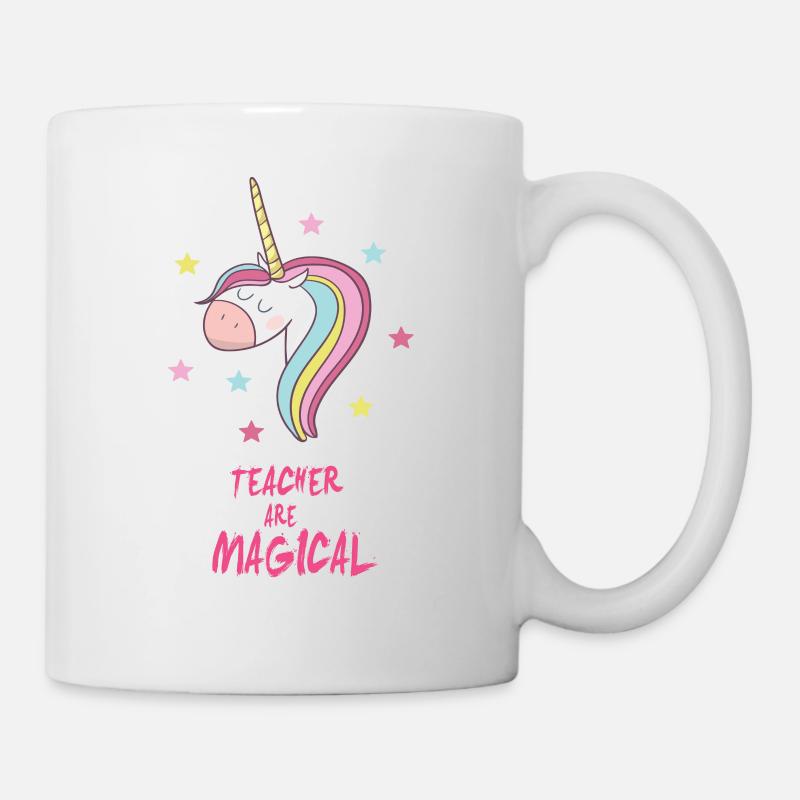 Teachers are magical - Mug - white