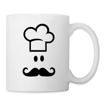 Cook chef - Mug - white - Right