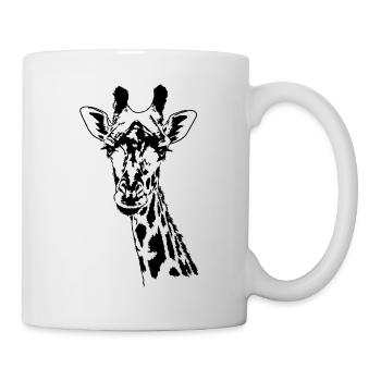 GIRAFFE Wildlife Safari Afrika Wilsigns - Mug - white - Right