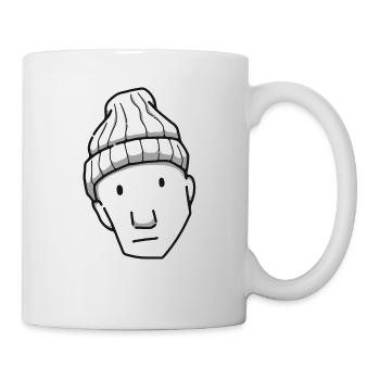 Komischer Typ - Tasse - Weiß - Rechts
