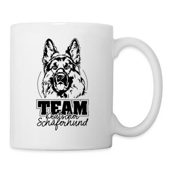 TEAM Deutscher Schäferhund IGP Hundesport Wilsigns - Tasse - Weiß - Rechts