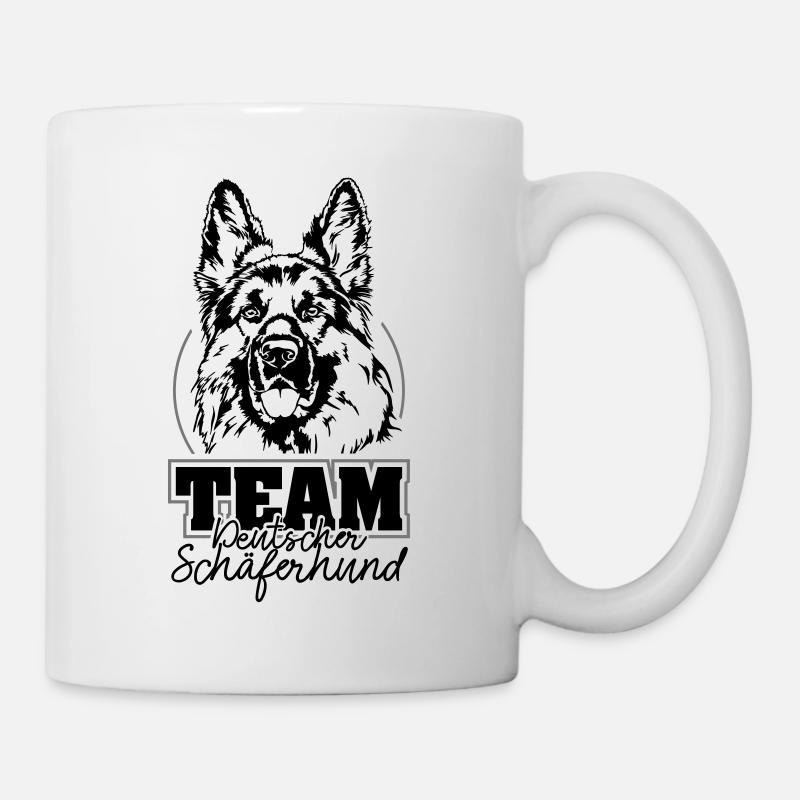 TEAM Deutscher Schäferhund IGP Hundesport Wilsigns - Tasse - Weiß