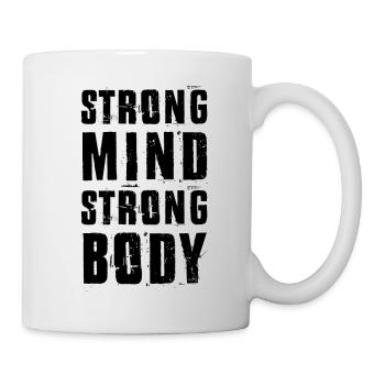 fitness mind - Mug - white - Right