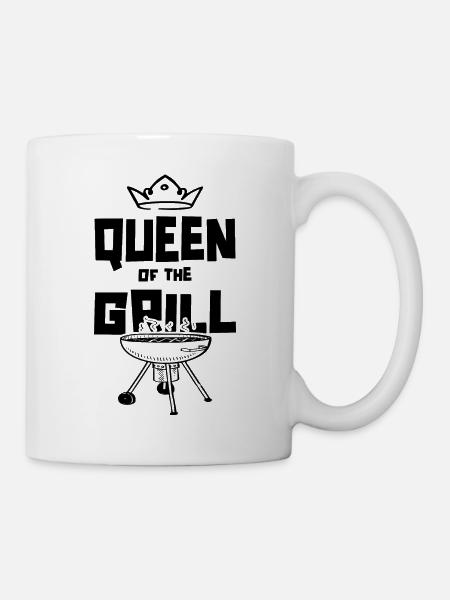 queen königin - Tasse - Weiß