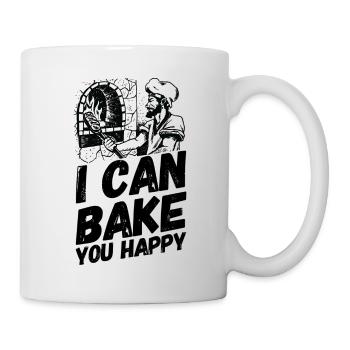 Boulangerie Boulangerie Boulangerie Boulangerie Boulangerie Boulangerie Cuisson - Mug blanc - blanc - Droite
