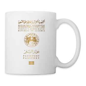 Algerische Pass - Tasse - Weiß - Rechts