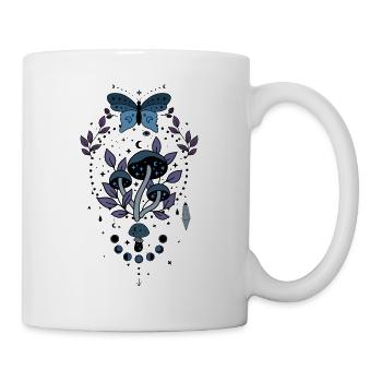 Magical nature mushroom - Mug - white - Right