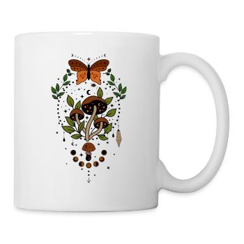 Magical nature mushroom - Mug - white - Right