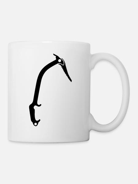 Kletterausrüstung eispickel - Tasse - Weiß