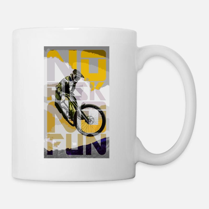 MTB - Tasse - Weiß