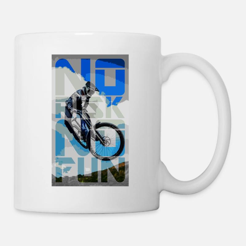 MTB - Tasse - Weiß