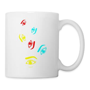 Eye symbol - Mug - white - Right
