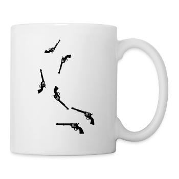 weapon pistol - Mug - white - Right