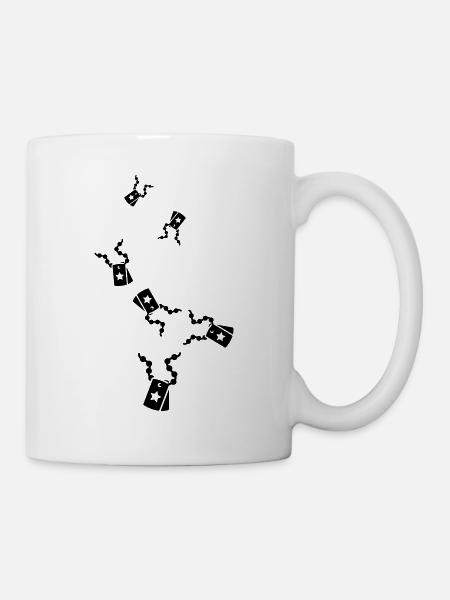 Abzeichen Icon symbol - Tasse - Weiß