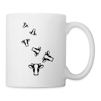 Cow head - Mug - white - Right