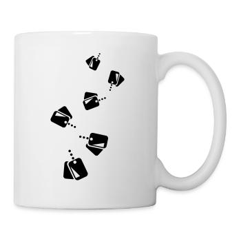 Badge icon icon - Mug - white - Right