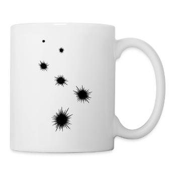 Symbole Seeigelicon - Mug blanc - blanc - Droite