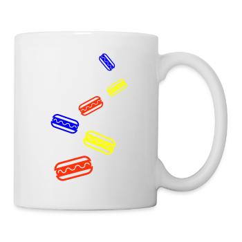Burrito Icon - Tasse - Weiß - Rechts