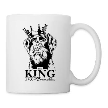 CESKY FOUSEK King Dog Saying Dogs Wilsigns - Mug - white - Right