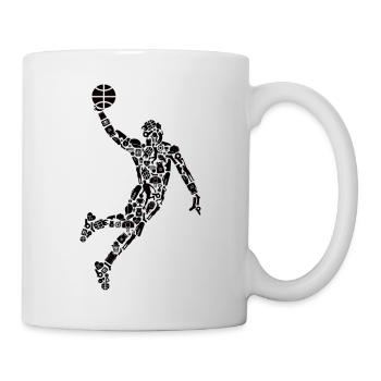 Basketball Player Symbols Basketball Basketball Player - Mug - white - Right