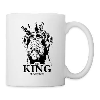 CESKY FOUSEK King Dog Saying Dogs Wilsigns - Mug - white - Right