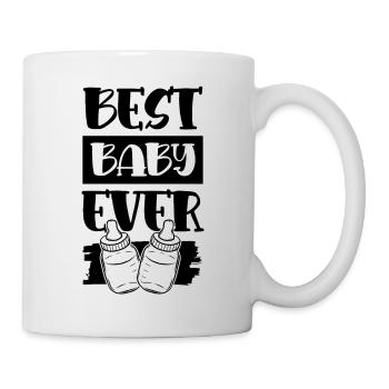 bestes baby - Tasse - Weiß - Rechts