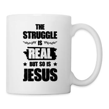 jesus bibel - Tasse - Weiß - Rechts