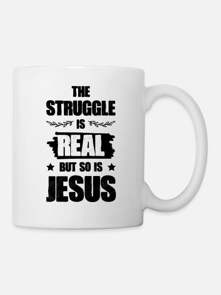 Jesus Bible - Mug - white