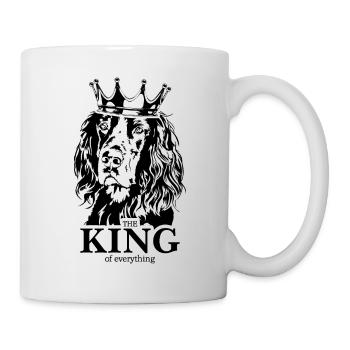 Gordon Setter King of everything Dog Wilsigns - Mug - white - Right