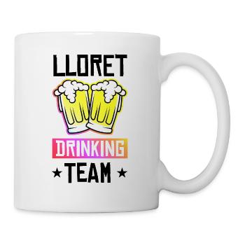 Lloret De Mar Drinking Team - Mug blanc - blanc - Droite