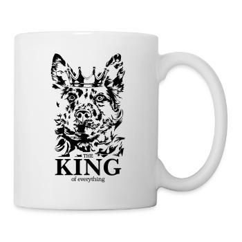 Mudi King of everything Saying Dogs Wilsigns - Mug - white - Right