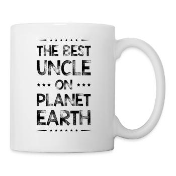 Le meilleur oncle dit - Mug blanc - blanc - Droite