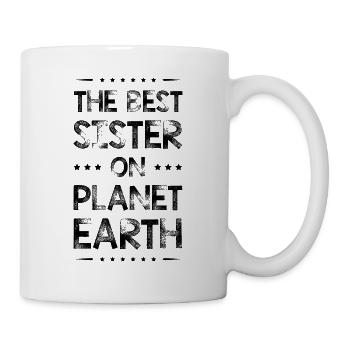 Best Sister Saying - Mug - white - Right