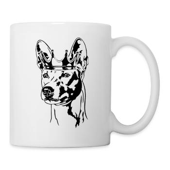 Basenji Krone Hunde Hund Wilsigns - Tasse - Weiß - Rechts