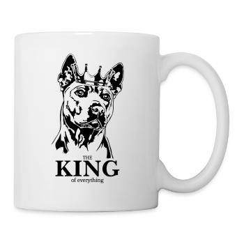 Thai Ridgeback Roi de tout ce qui est Chiens Wilsigns - Mug blanc - blanc - Droite