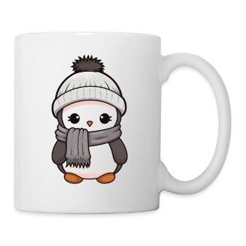 Penguin Winter Animal Baby Comic - Mug - white - Right