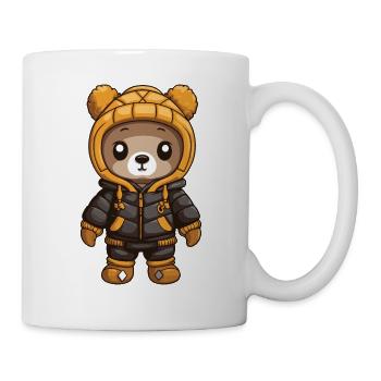 Bear Winter Comic - Mug - white - Right