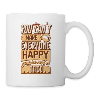 Taco - Tasse - Weiß - Rechts