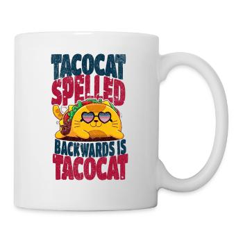 Taco - Tasse - Weiß - Rechts