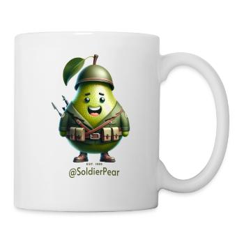 @SoldierPear - Tasse - Weiß - Rechts