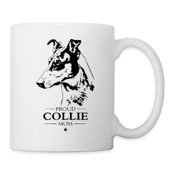 Collie Shorthair Maman Chien Chien Wilsigns - Mug blanc - blanc - Droite