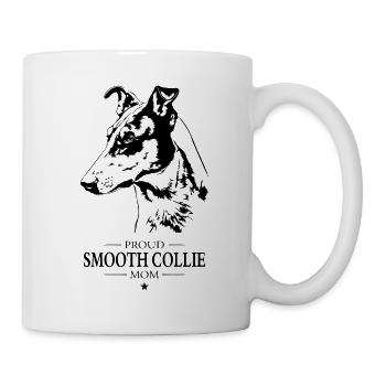 Smooth Collie Kurzhaar Mom Hunde Hund Wilsigns - Tasse - Weiß - Rechts