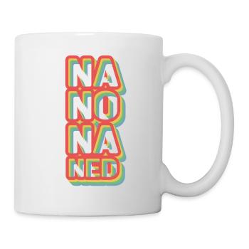 NaNoNaNEd - Mug blanc - blanc - Droite