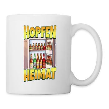 Beer Fridge Beer Bottles Men Drinking Funny - Mug - white - Right