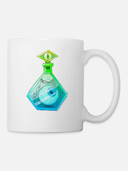 Augen Trank - Tasse - Weiß