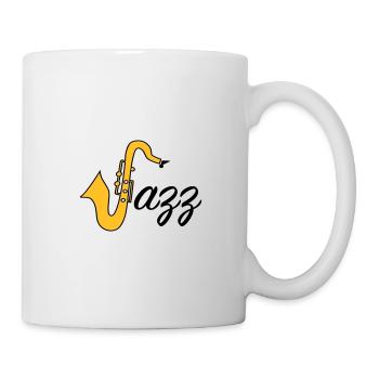 Jazz - Tasse - Weiß - Rechts